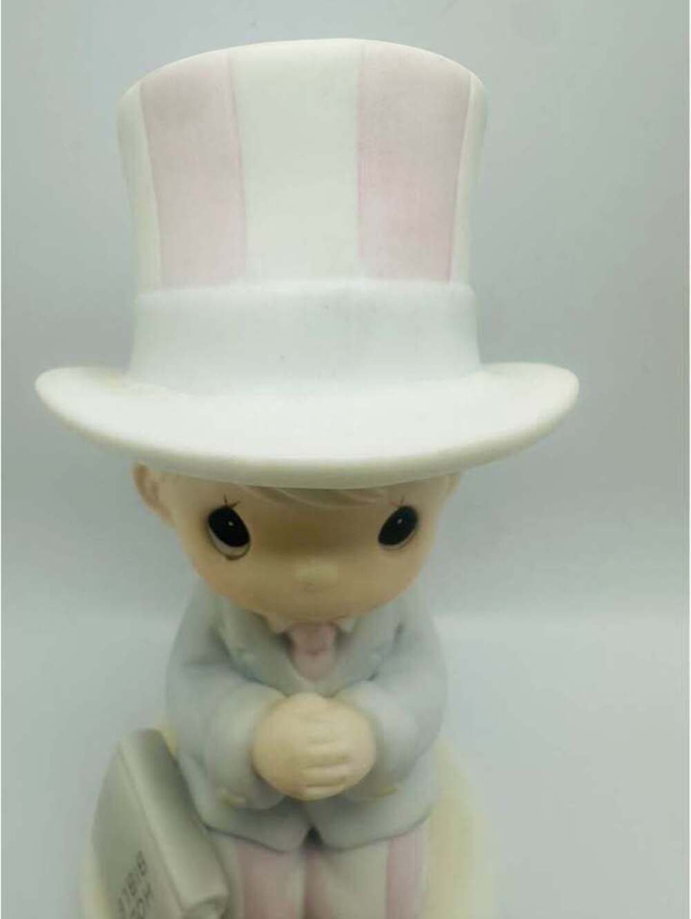 Precious Moments God Bless the U.S.A. 1992 National Day of Prayer Figurine